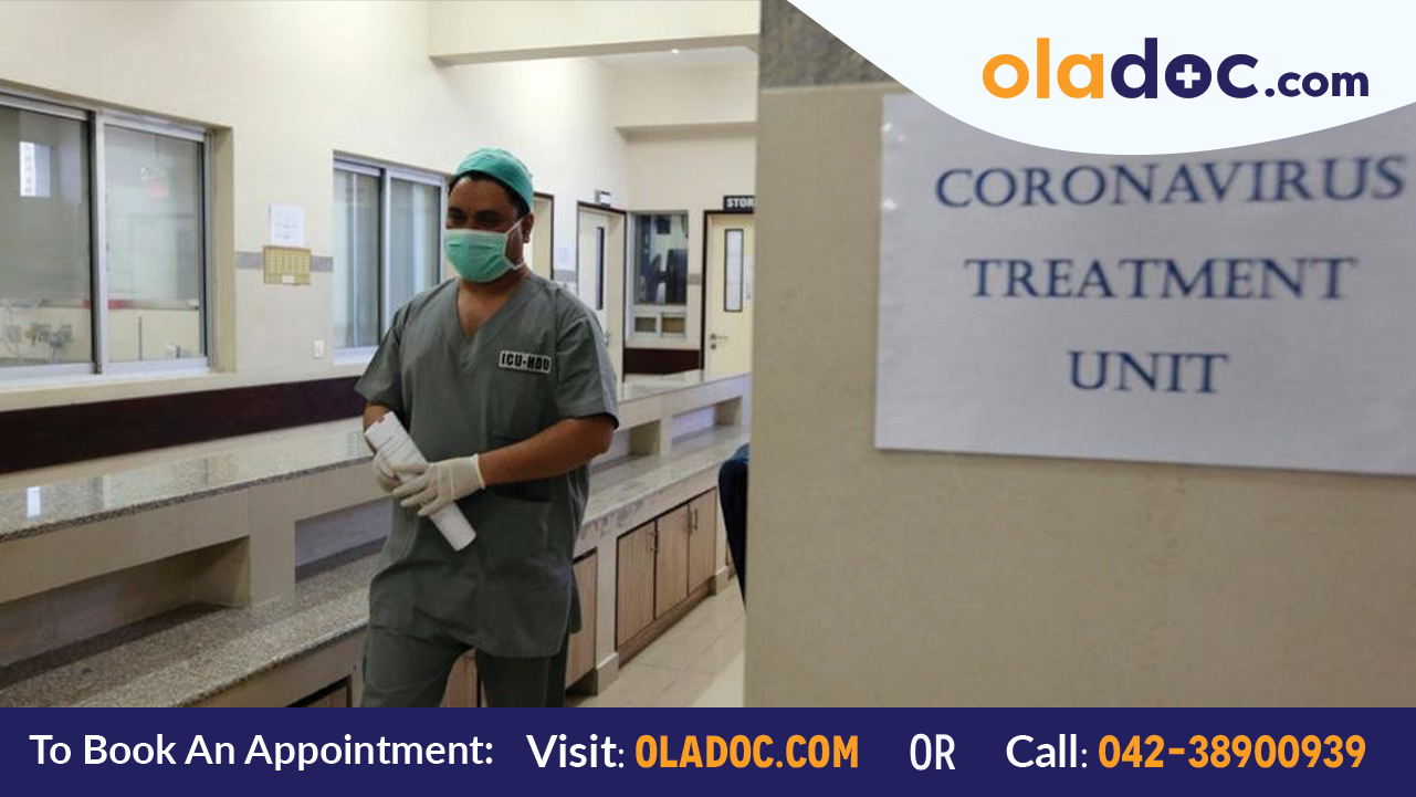 COVID Ward at Taj Consultant Clinics Karachi